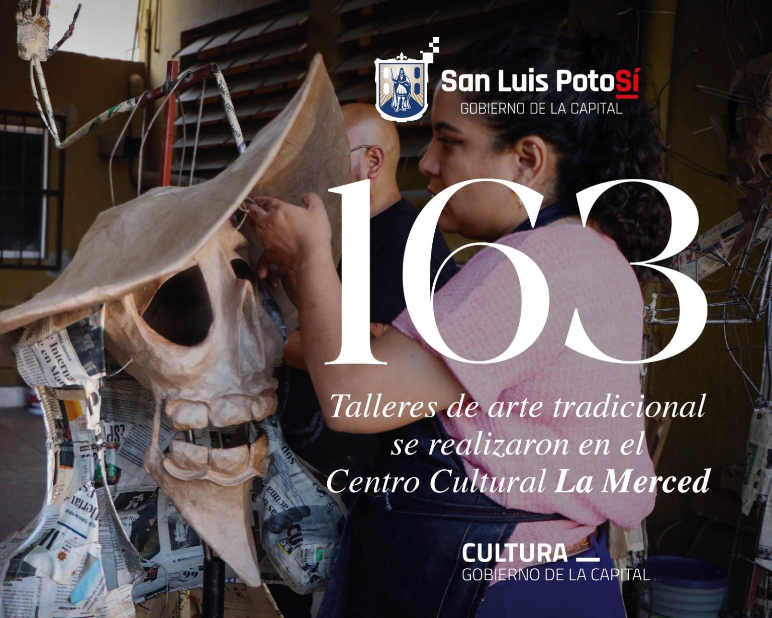 Se realizaron 163 talleres comunitarios en La Merced durante 2023